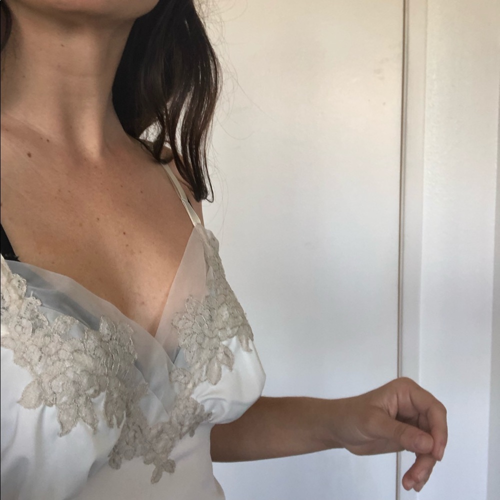 Vintage Teddy with lace appliqué - Picture 3 of 5